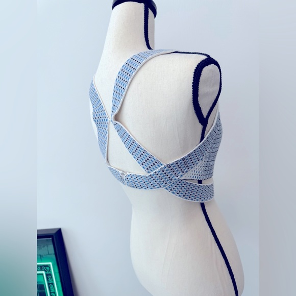 Alaïa Printed Crop Top - Picture 7 of 12